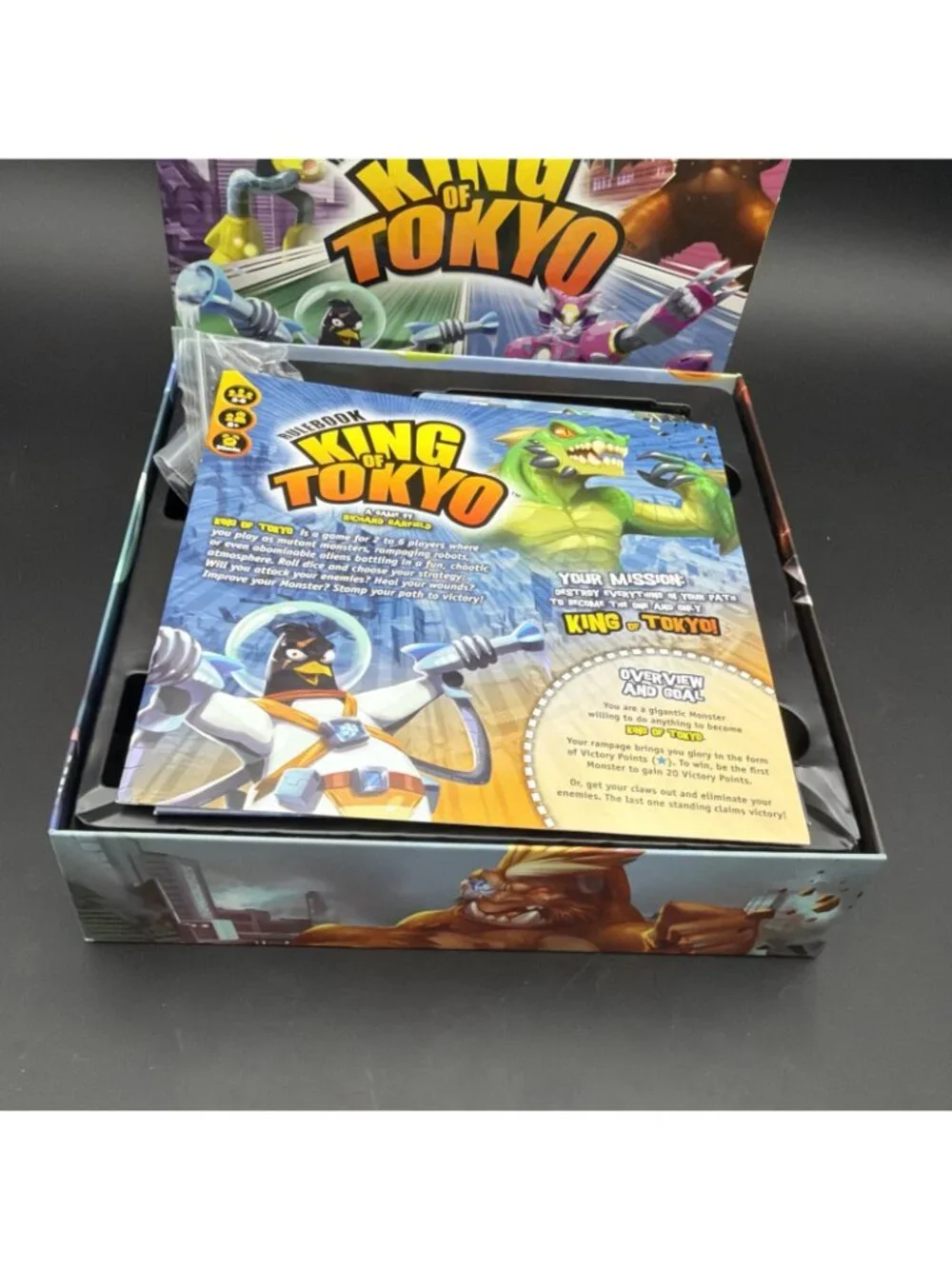 King of Tokyo Board Game Edition Richard Garfield 2016
